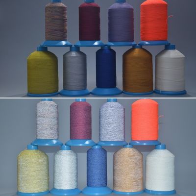 0.2MM Warna abu-abu alami High Light Reflective Strip Reflective Thread Reflective Yarn