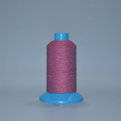 0.50mm Red Reflective Yarn Untuk Pakaian Keamanan Pakai dan Perlindungan Kain Sabuk