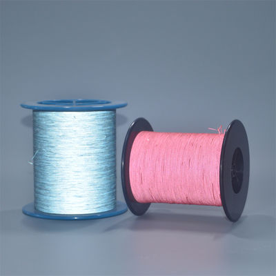 0.50mm Red Reflective Yarn Untuk Pakaian Keamanan Pakai dan Perlindungan Kain Sabuk