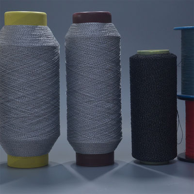 0.15mm Reflective Sewing Thread tenunan benang Kaca Bead Coating