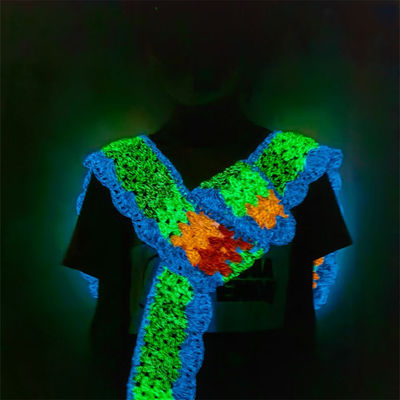 150D-900D Glow Dark Yarn Multi Color Sewing Embroidery Thread