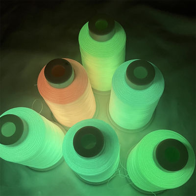 150D-900D Glow Dark Yarn Multi Color Sewing Embroidery Thread