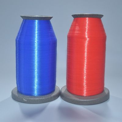 120D 0.12mm Polyamide Yarn Warna Biru Benang Sulaman Tak Terlihat