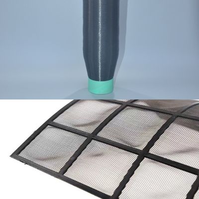 Hitam PP Polypropylene Monofilament Benang 0.15mm Filter AC