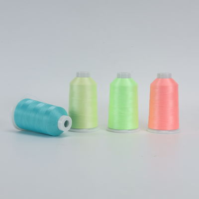 200 Yards Glow Dark Yarn Eco Friendly Glow Yarn Untuk Mencakar Acrylic