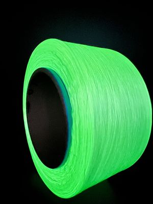 Hias Glow Yarn Untuk Crocheting 8 Jam Waktu Glowing Skin Safe