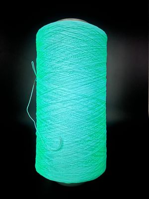 2mm Luminous Yarn Weaving Sweater Glow Yarn Knitting 30 Menit Pengisian