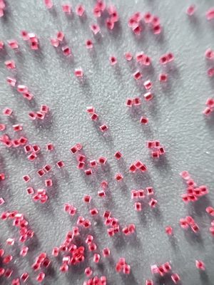 Stabilitas termal tinggi media peledakan plastik 0,40MM Untuk komponen plastik cetakan