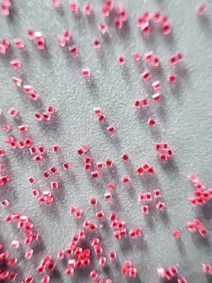 Red Nylon Plastic Blasting Media 0.3*0.3mm Bead Blast Plastic