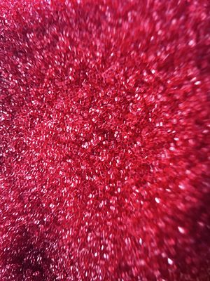 Media peledak plastik merah 0,5*0,5mm Deburring Bagian Die Cast