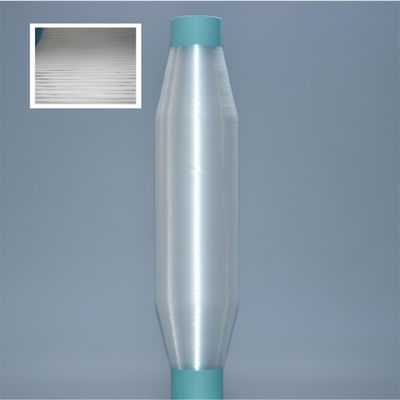 Benang Monofilament Polyester Twist Rendah 0.20mm PET Permeabilitas Udara Besar