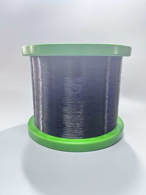 0.25mm Hitam Polyester Monofilament PET Monofilament Benang Berlapis Sleeve Benang