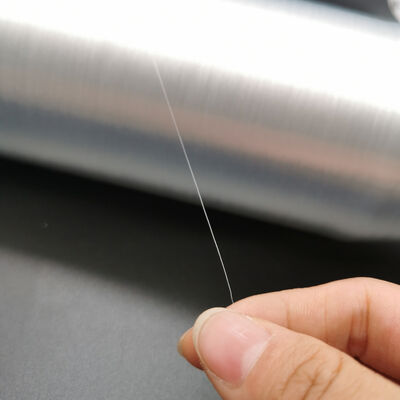 Garn Monofilament Polyester Pet Anti Fire Monofilament Fireless Garn Hitam PET Polyester Garn PET Berlapis Sleeve