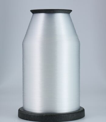 Garn Monofilament Polyester Pet Anti Fire Monofilament Fireless Garn Hitam PET Polyester Garn PET Berlapis Sleeve