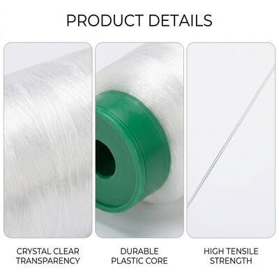 60D 80D 100D 0.08MM 0.10MM 0.12MM 0.14MM Y Cone Polyamide Mono Filament Yarn 100% Nylon Monofilament Yarn Mono Yarn Pabrik